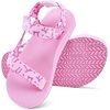 image:imageWateLves Kids Sandals Boys Girls Lightweight Nonslip Athletic Sandals with Adjustable Webbing for Hiking Walking Beach Water SportsPink