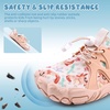 image:imageWateLves ToddlerLittleBigKid Water Shoes Wide Barefoot Aqua Athletic Sneakers Girls Boys Hiking Beach Swim Fast Dry Shoes Builtin Heel GripsAxolotl