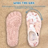 image:imageWateLves ToddlerLittleBigKid Water Shoes Wide Barefoot Aqua Athletic Sneakers Girls Boys Hiking Beach Swim Fast Dry Shoes Builtin Heel GripsAxolotl