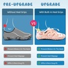 image:imageWateLves ToddlerLittleBigKid Water Shoes Wide Barefoot Aqua Athletic Sneakers Girls Boys Hiking Beach Swim Fast Dry Shoes Builtin Heel GripsAxolotl