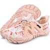 image:imageWateLves ToddlerLittleBigKid Water Shoes Wide Barefoot Aqua Athletic Sneakers Girls Boys Hiking Beach Swim Fast Dry Shoes Builtin Heel GripsAxolotl