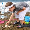 image:imageWateLves ToddlerLittleBigKid Water Shoes Wide Barefoot Aqua Athletic Sneakers Girls Boys Hiking Beach Swim Fast Dry Shoes Builtin Heel GripsGray Shark