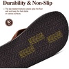 image:imageWateLves Youth Big Kids Flip Flops Boys Sandals Summer Thong Slide Sandals for Beach Pool ShowerCaramel