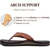 image:imageWateLves Youth Big Kids Flip Flops Boys Sandals Summer Thong Slide Sandals for Beach Pool ShowerCaramel