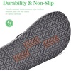image:imageWateLves Youth Big Kids Flip Flops Boys Sandals Summer Thong Slide Sandals for Beach Pool ShowerDark Grey