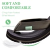 image:imageWateLves Youth Big Kids Flip Flops Boys Sandals Summer Thong Slide Sandals for Beach Pool ShowerOlive Green