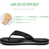 image:imageWateLves Youth Big Kids Flip Flops Boys Sandals Summer Thong Slide Sandals for Beach Pool ShowerSolid Black