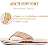 image:imageWateLves Youth Big Kids Flip Flops Boys Sandals Summer Thong Slide Sandals for Beach Pool ShowerTanKhaki