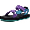 image:imageWateLves Kids Sandals Boys Girls Lightweight Nonslip Athletic Sandals with Adjustable Webbing for Hiking Walking Beach Water SportsFish Scales